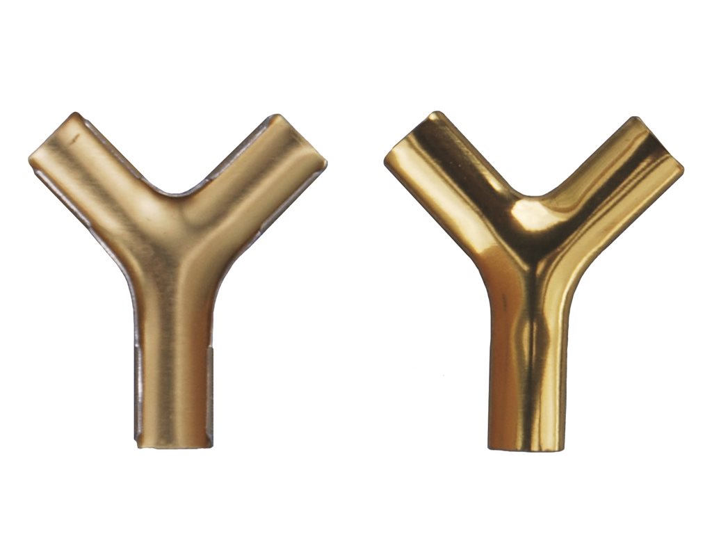 6mm Gold Y-Shape Covers