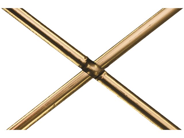 4.5mm Oval Brass DecraLed (50m)